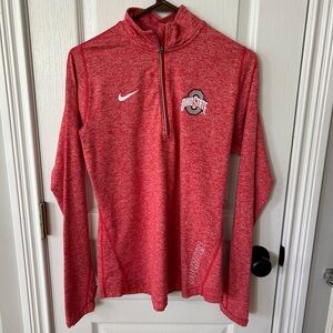 Nike Red Dri-FIT Pullover